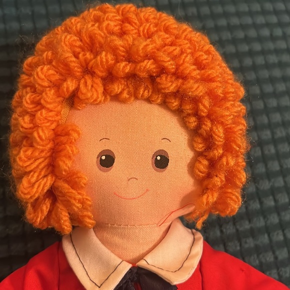 Little Orphan Annie Doll with Sandy Dog Pocket Knickerbocker 9" 1977 Vintage - Picture 7 of 7